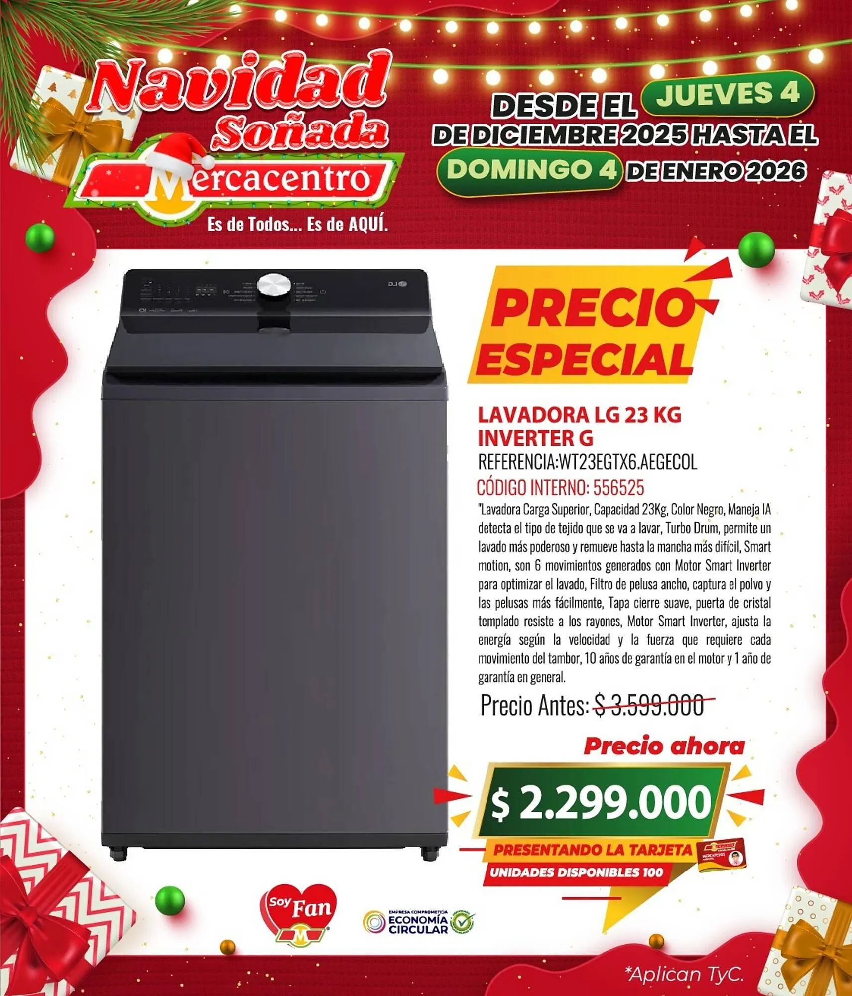 Catalogo de Catálogo MercaCentro 1 de enero al 4 de enero 2026 - Pag 1