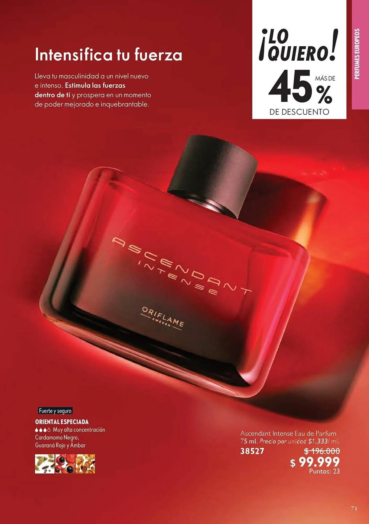 Catalogo de Catálogo Oriflame 4 de octubre al 24 de octubre 2025 - Pag 71
