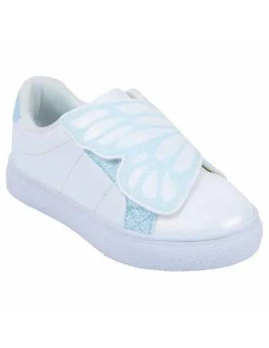 Zapatos casuales Millie con diseño de mariposa para niña pequeña