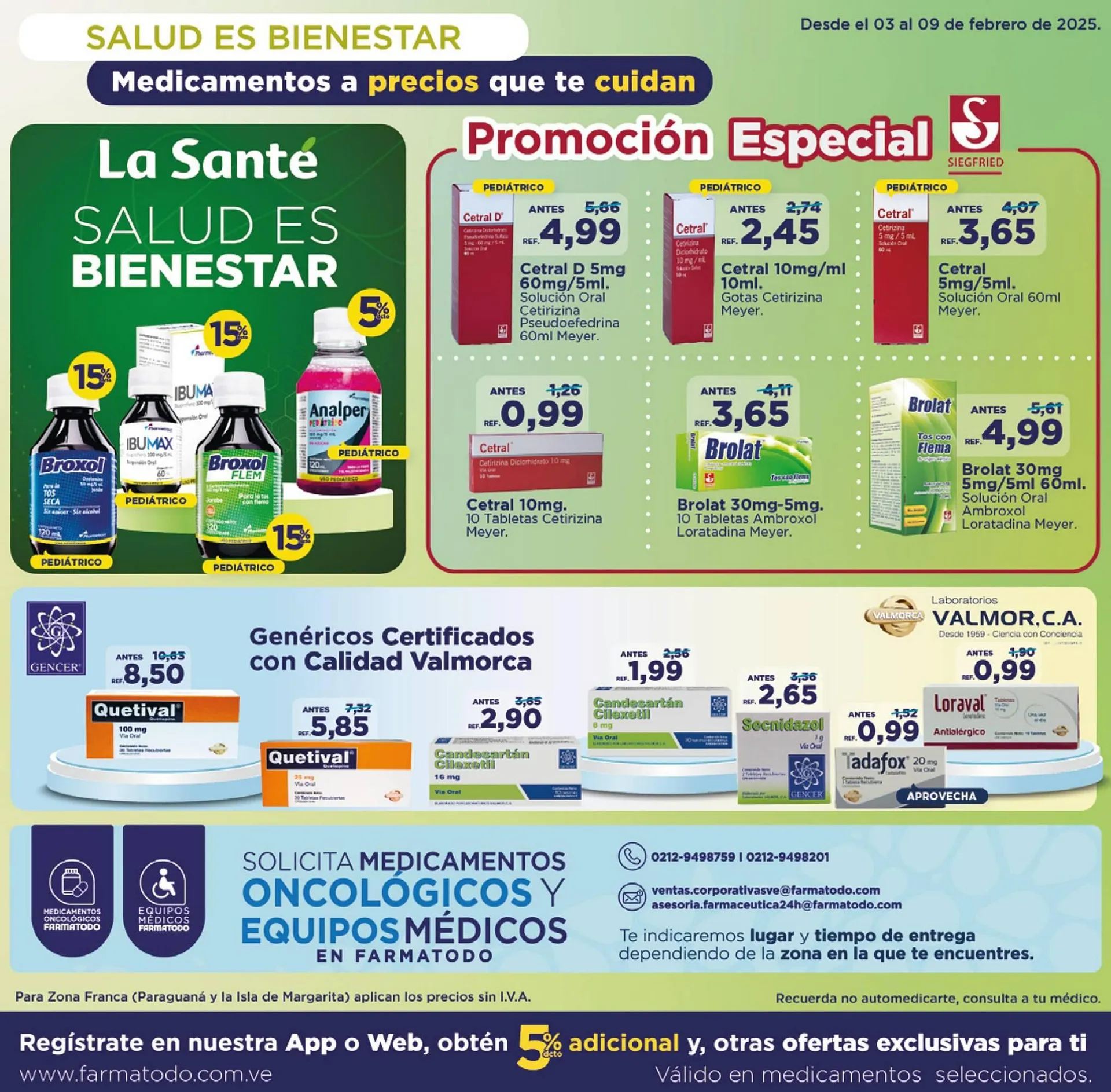 Catalogo de Catálogo FarmaTodo 3 de febrero al 9 de febrero 2025 - Pag 7