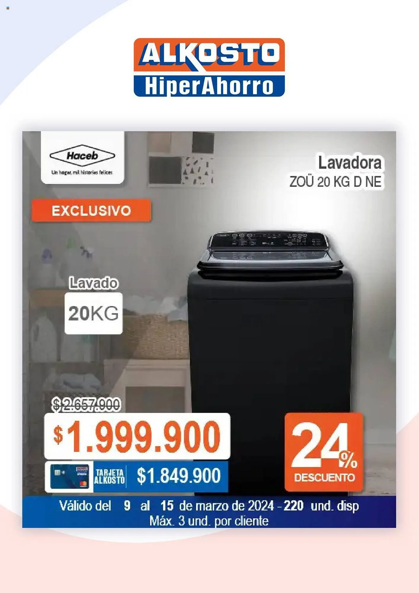 Catalogo de Catálogo Alkosto 9 de marzo al 15 de marzo 2024 - Pag 15