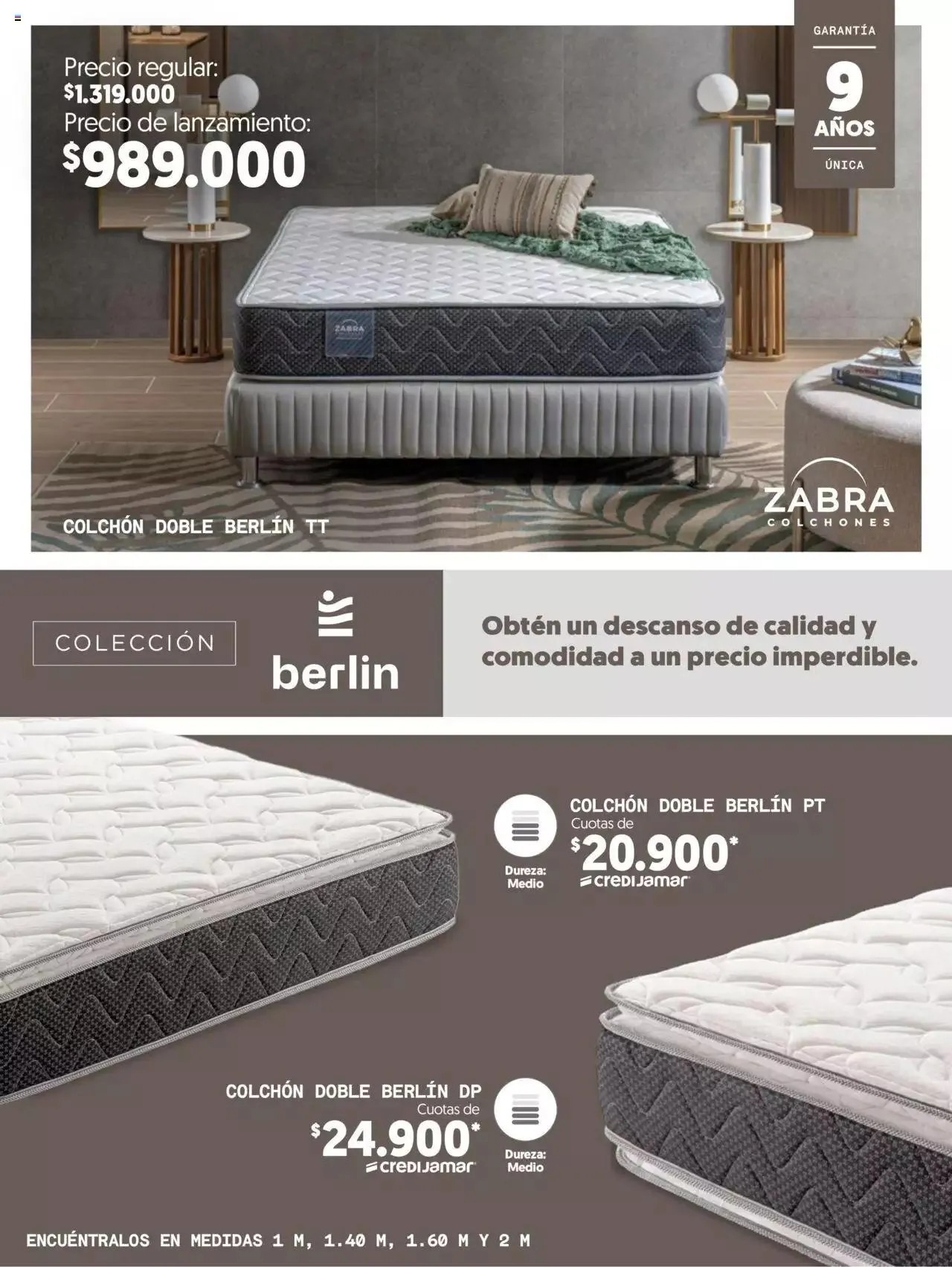 Catalogo de Muebles jamar - Colchones 18 de junio al 31 de diciembre 2024 - Pag 6