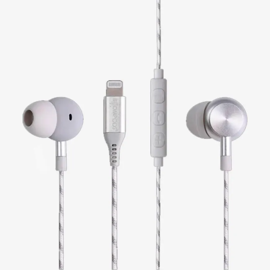 AUDÍFONOS DIGIBUDS LIGTHNING TITANIUM