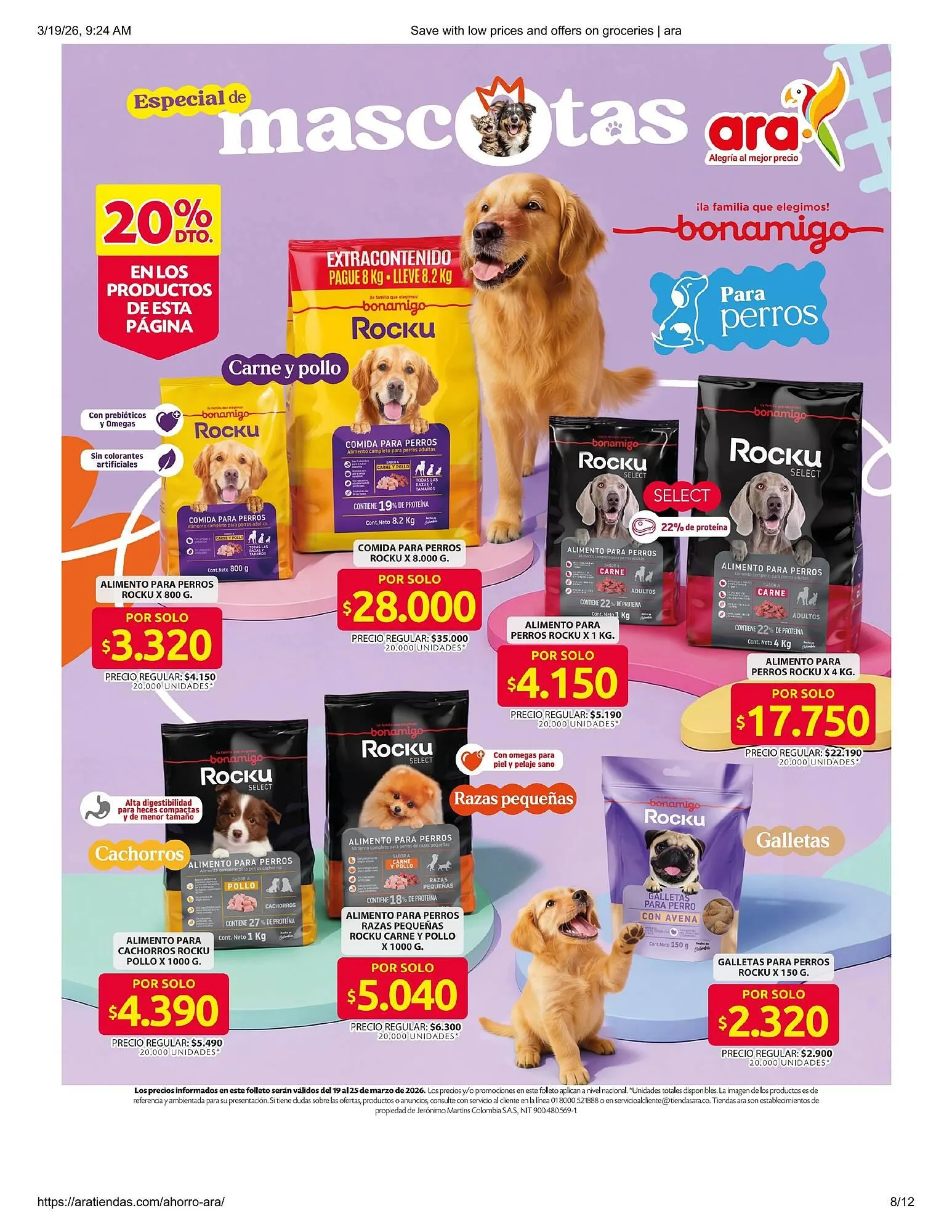 Catalogo de Catálogo Ara 19 de marzo al 10 de abril 2026 - Pag 8