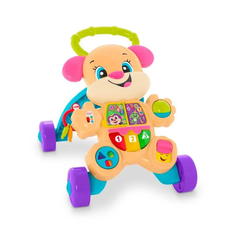 Juguete de bebé Fisher Price Ríe Y Aprende Hermanita Andadera De Aprendizaje