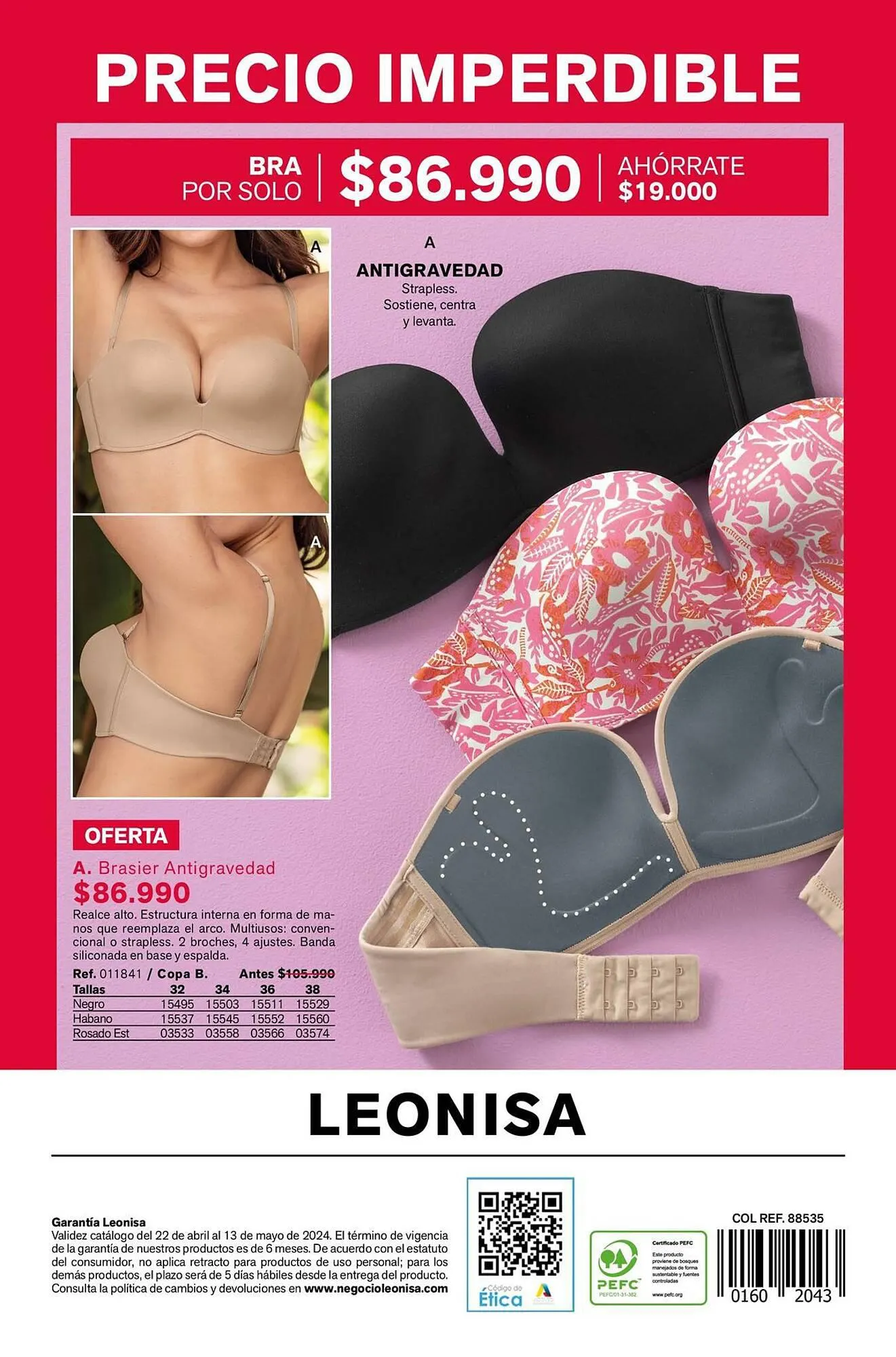 Catalogo de Catálogo Leonisa 18 de marzo al 13 de mayo 2024 - Pag 216