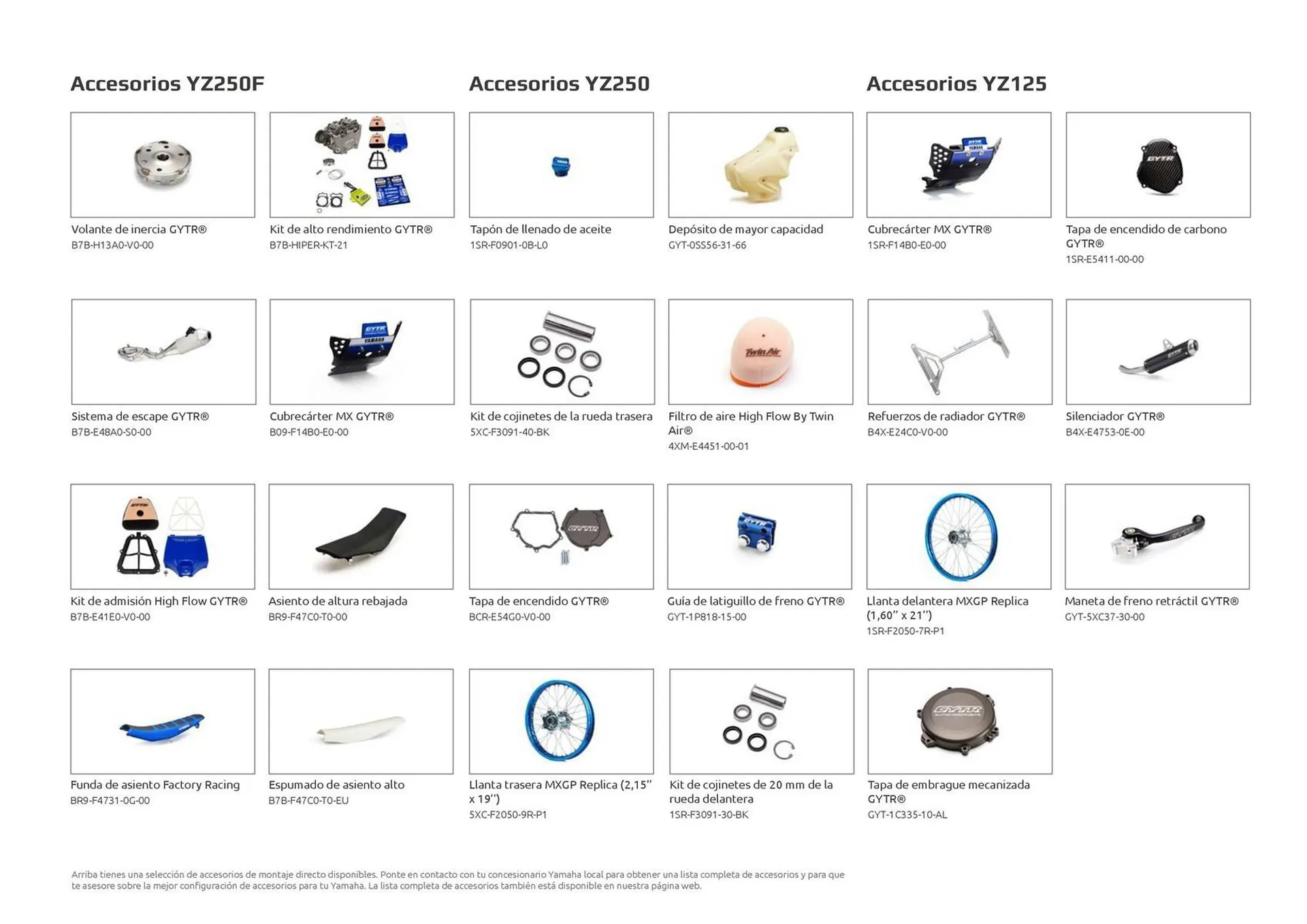 Catalogo de Catálogo Yamaha 5 de octubre al 5 de octubre 2024 - Pag 28