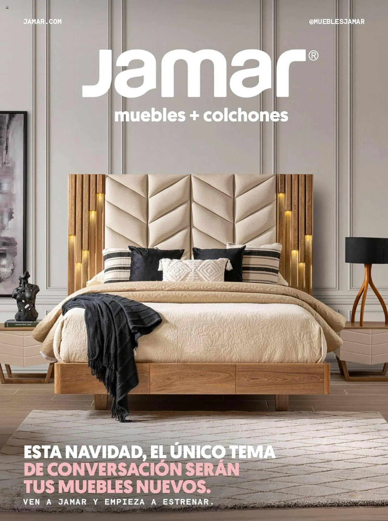 Catalogo de Catálogo Muebles Jamar 23 de noviembre al 31 de enero 2024 - Pag 1