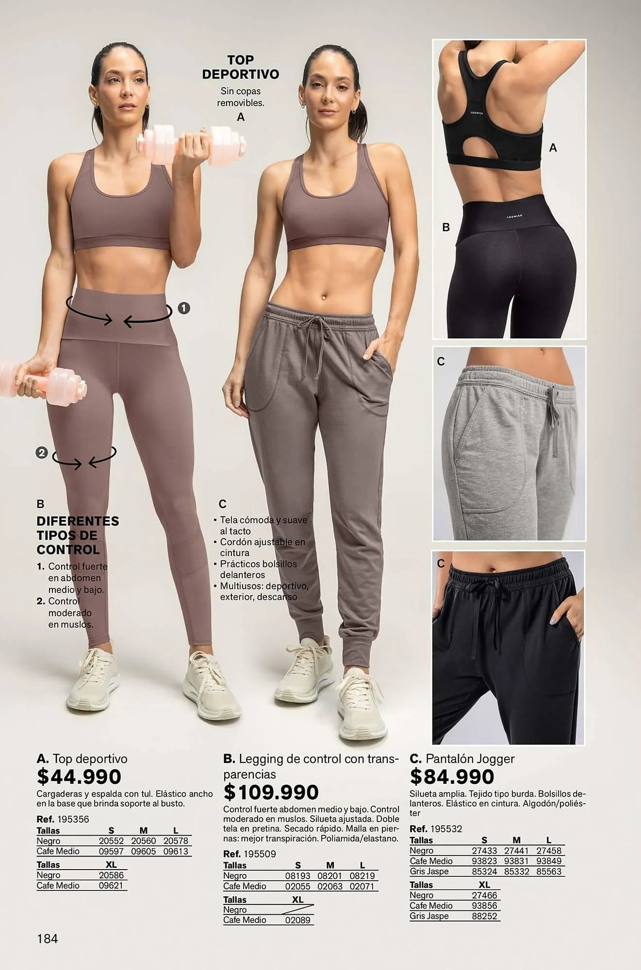 Catalogo de Catálogo Leonisa 4 de febrero al 28 de febrero 2025 - Pag 184