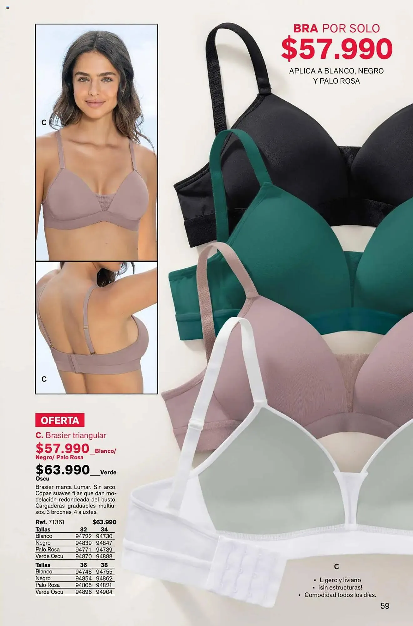 Catalogo de Catálogo Leonisa 4 de febrero al 28 de febrero 2025 - Pag 59