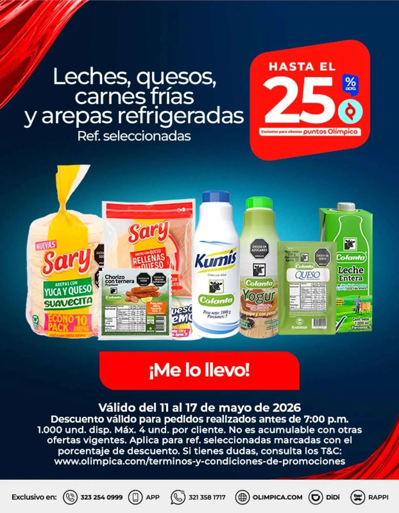 Catalogo de Catálogo Olímpica 11 de mayo al 17 de mayo 2026 - Pag 1