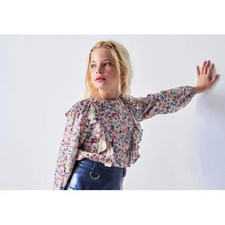 BLUSA JUNIOR NIÑA REF 7177 MULTICOLOR
