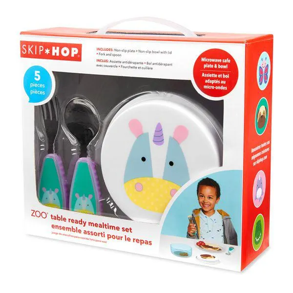 Set Cubiertos y Platos Unicornio - Skip Hop