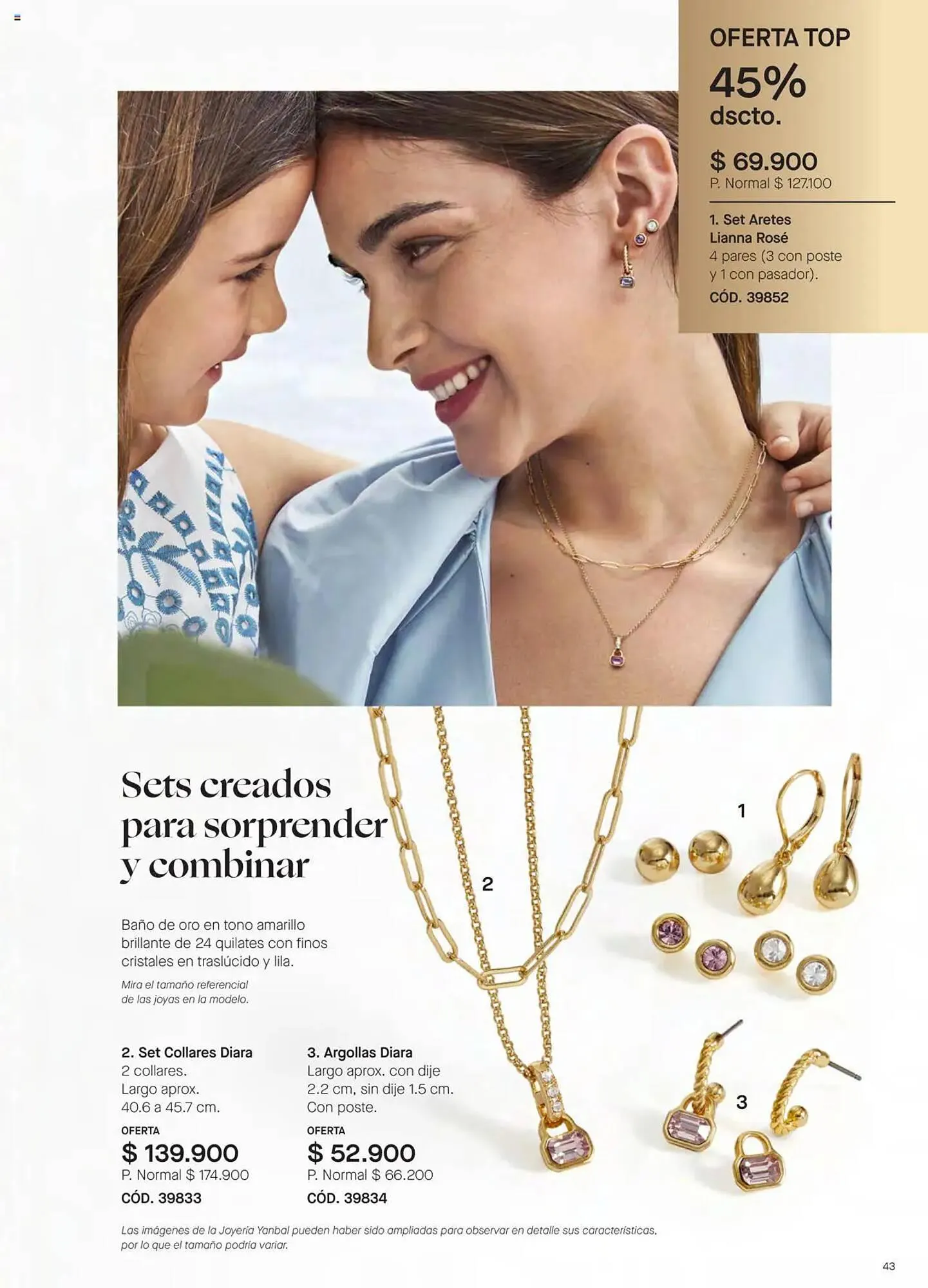 Catalogo de Catálogo Yanbal 29 de marzo al 25 de abril 2025 - Pag 45