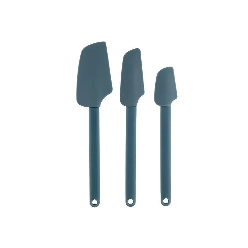 Set 3 Espatulas En Silicona Gris