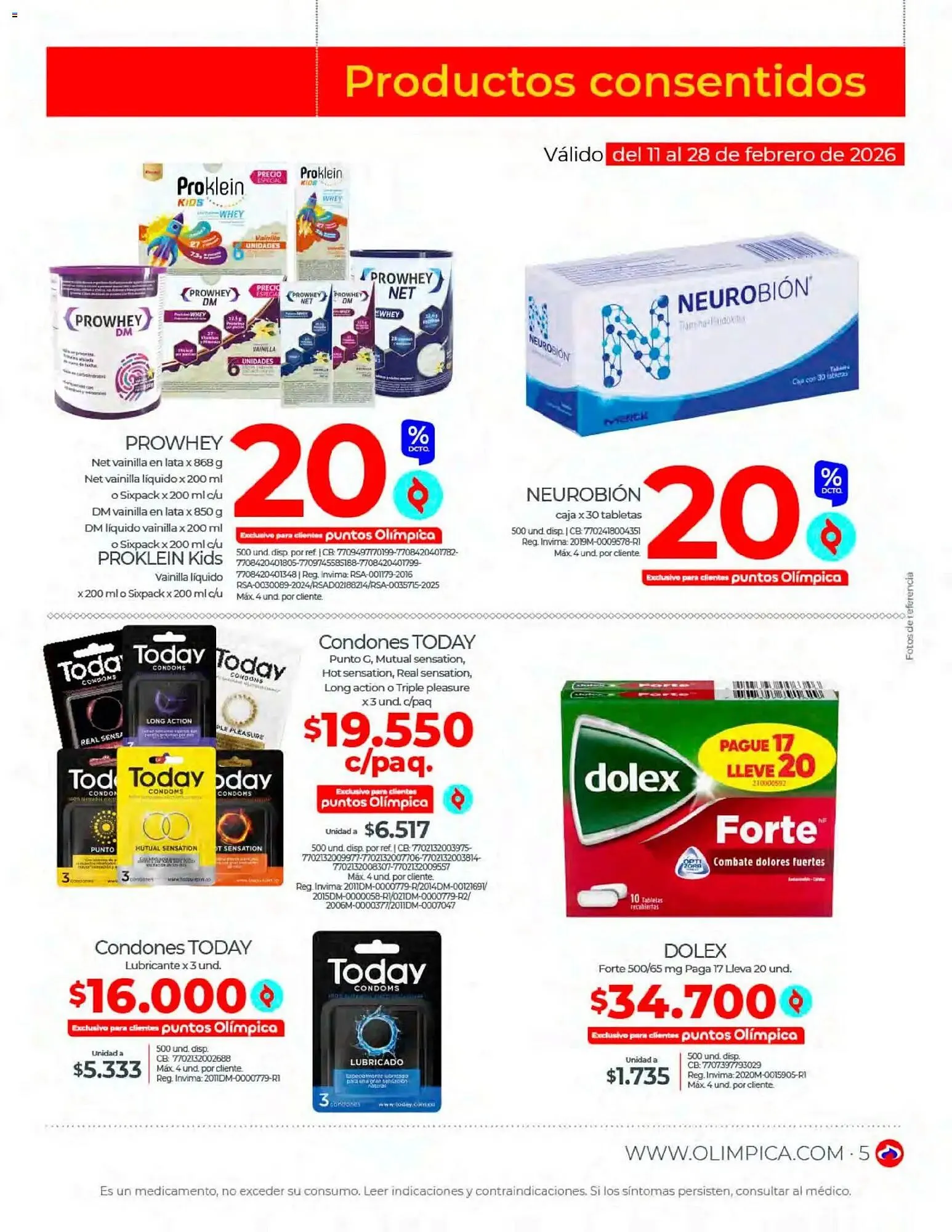 Catalogo de Catálogo Olímpica 1 de febrero al 1 de marzo 2026 - Pag 5