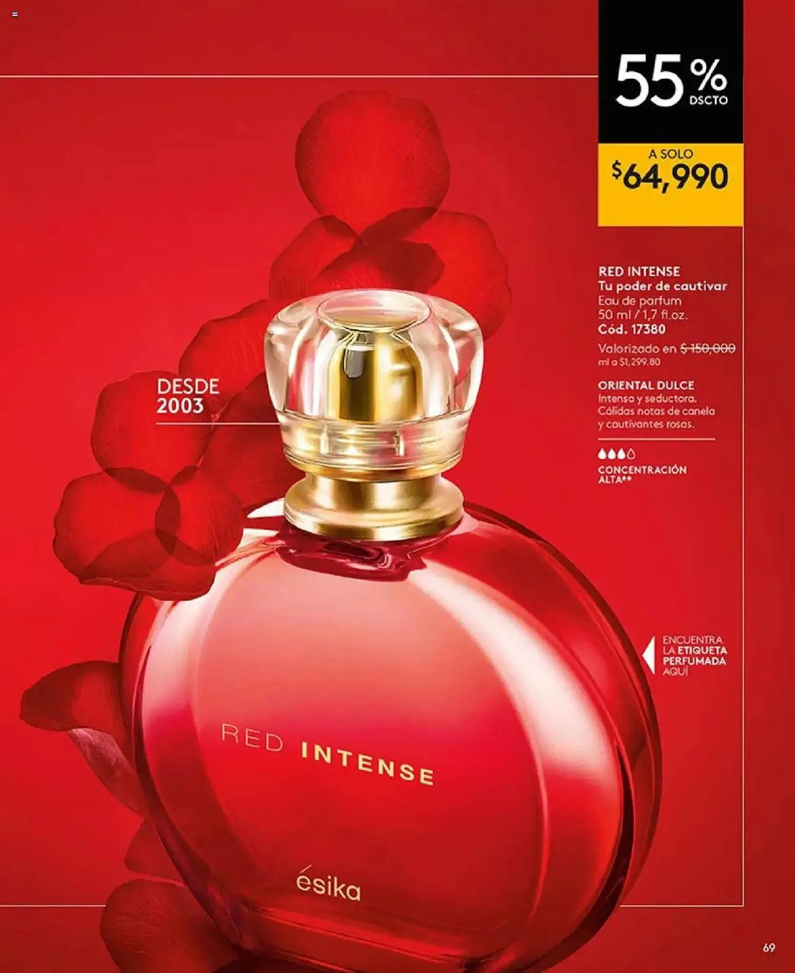 Catalogo de Catálogo Ésika 9 de julio al 1 de septiembre 2025 - Pag 69