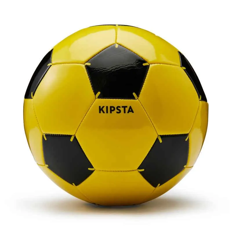 Balón de fútbol talla 4 Kipsta First Kick amarillo