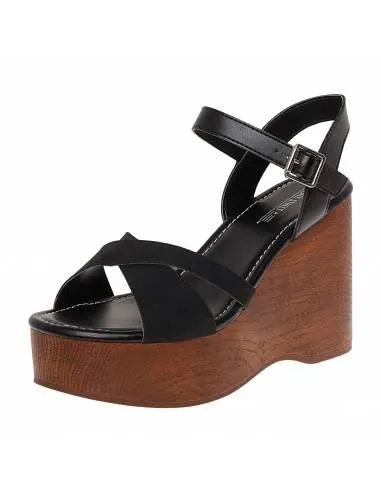 Sandalias Rusie con taco tipo cuña para mujer