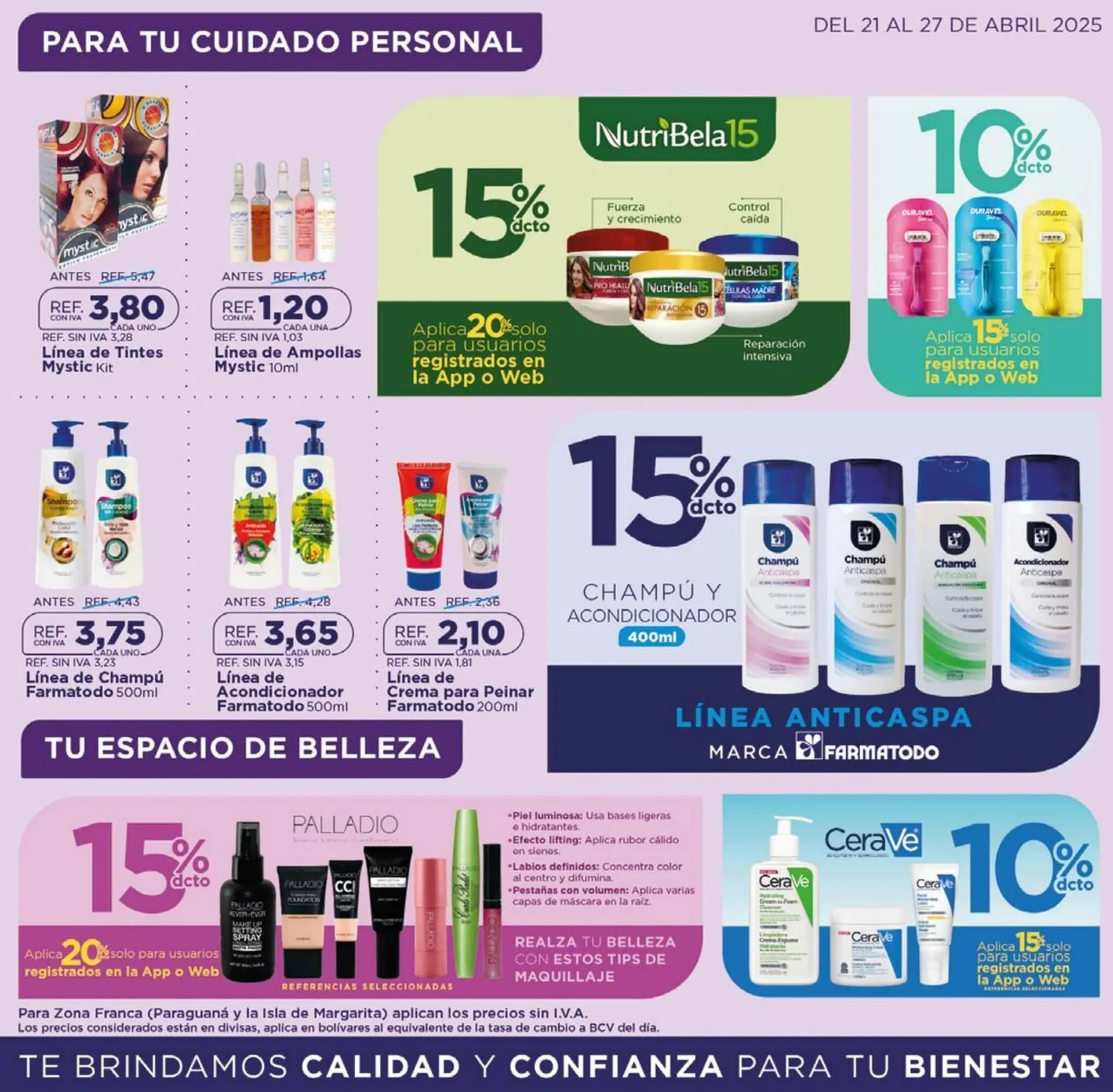 Catalogo de Catálogo FarmaTodo 22 de abril al 27 de abril 2025 - Pag 2