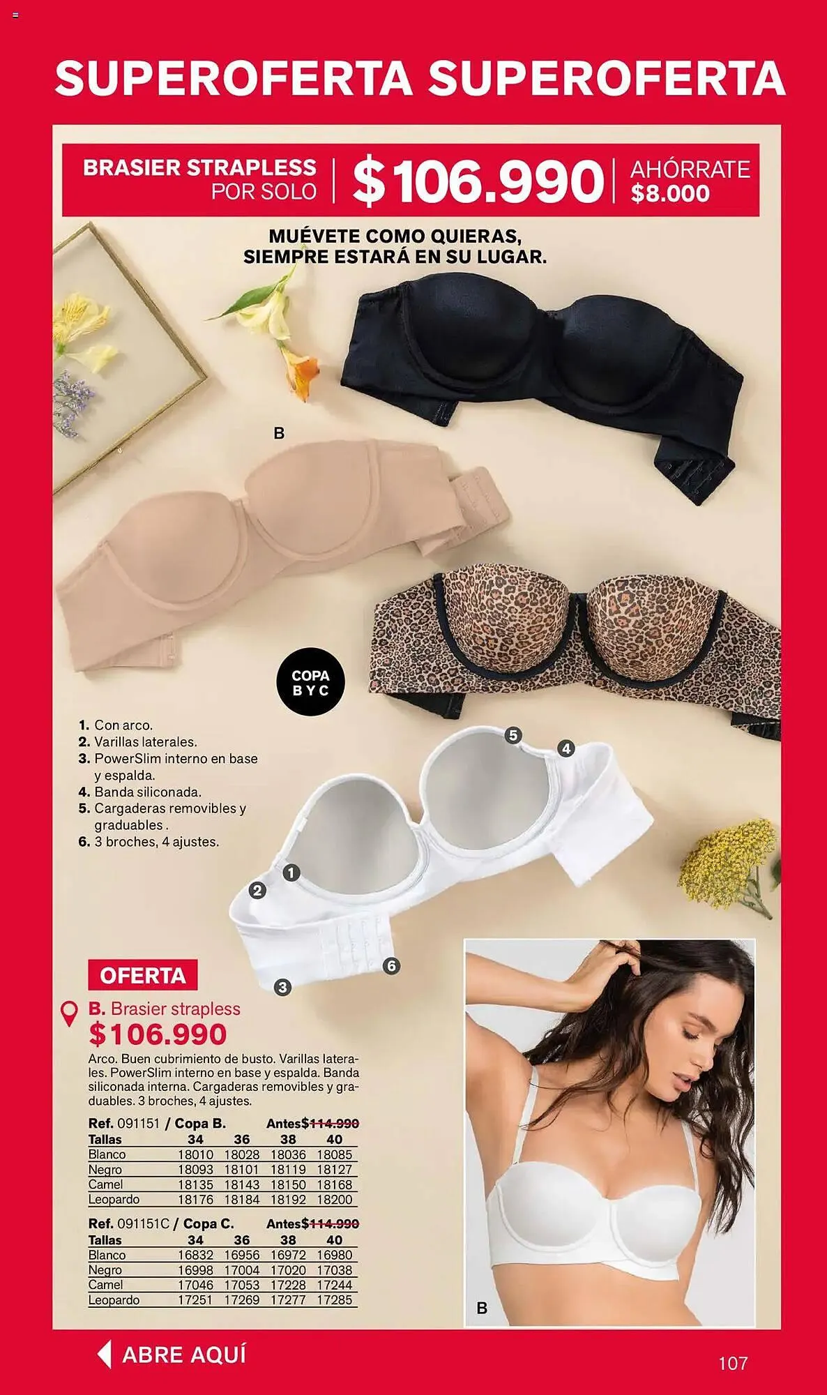 Catalogo de Catálogo Leonisa 24 de abril al 13 de mayo 2025 - Pag 107