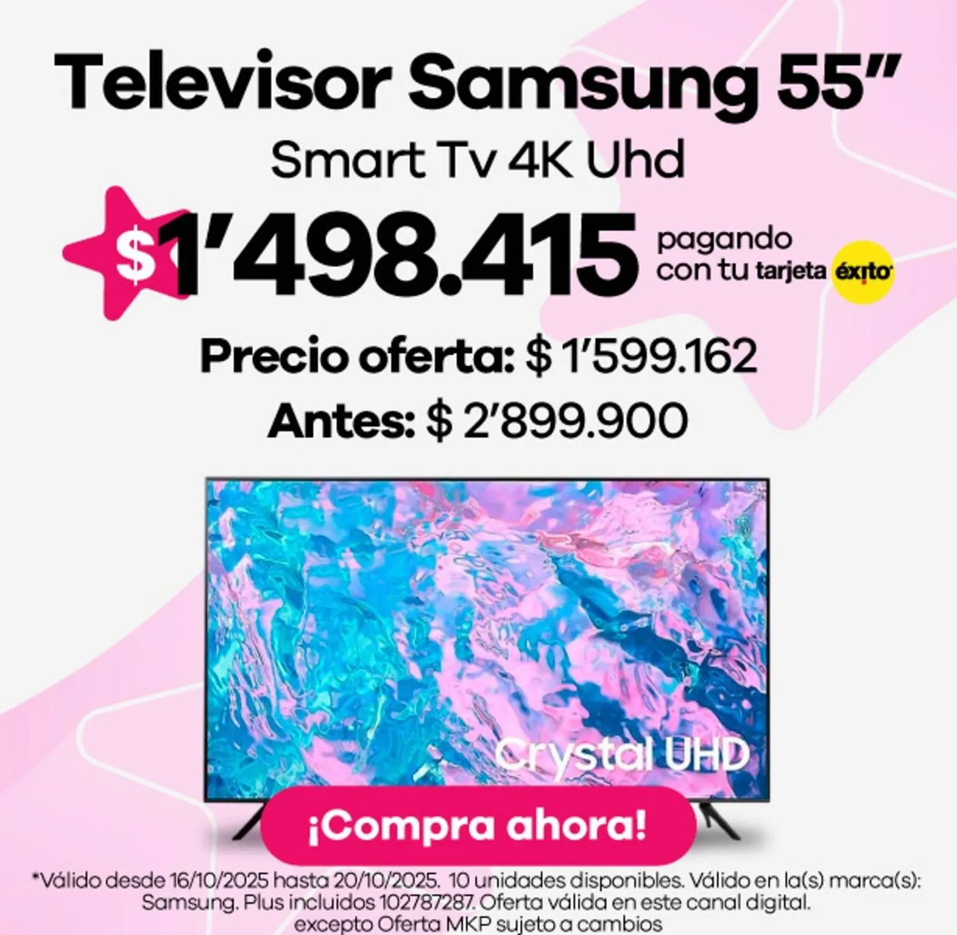 Catalogo de Catálogo Éxito 16 de octubre al 30 de octubre 2025 - Pag 21