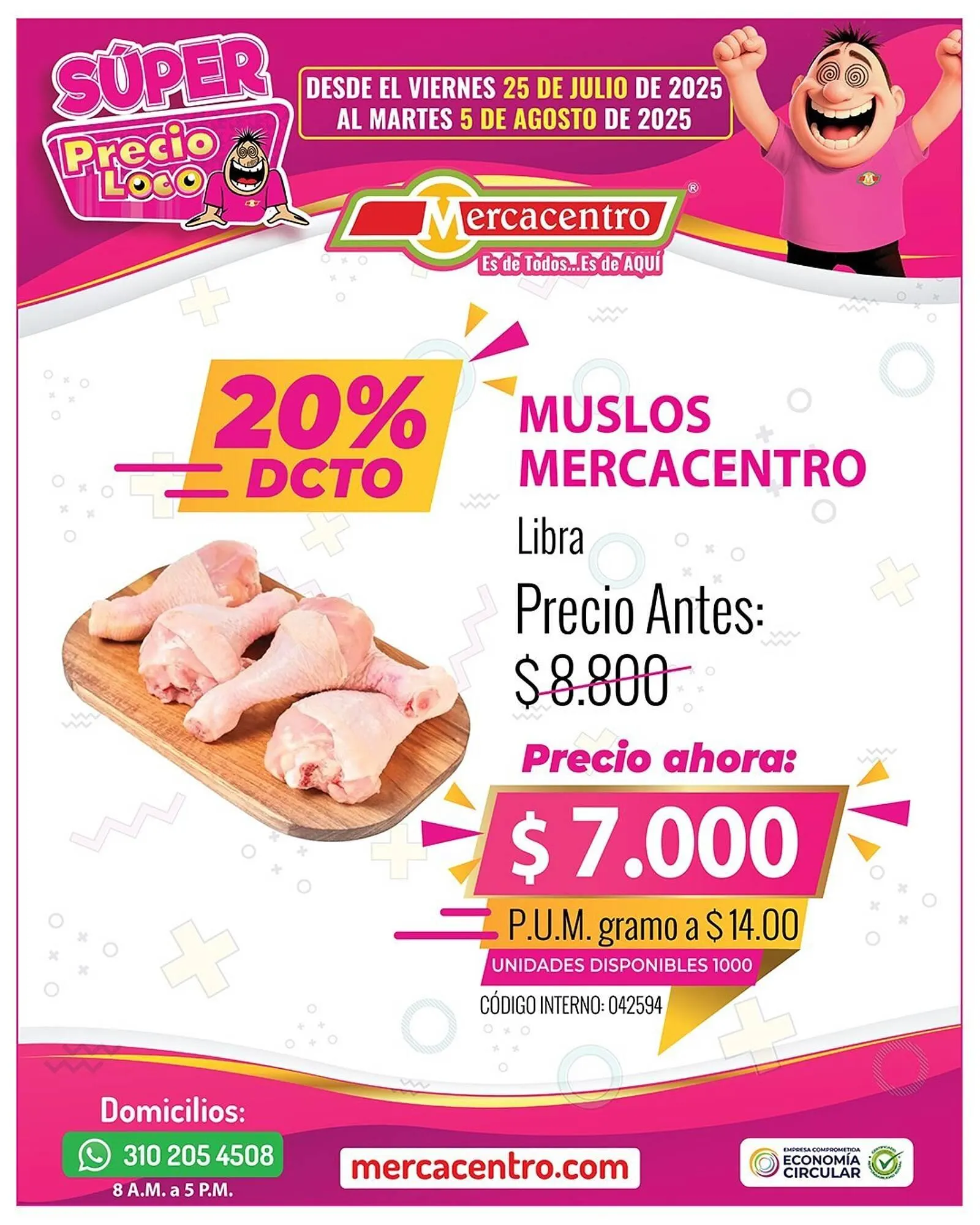Catalogo de Catálogo MercaCentro 29 de julio al 5 de agosto 2025 - Pag 3