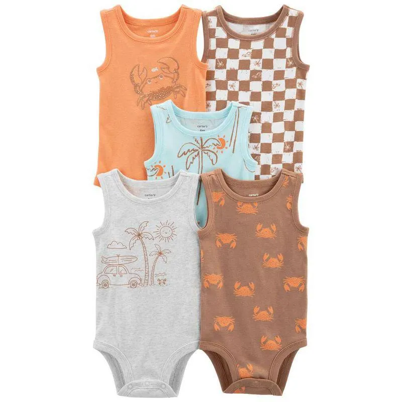 Set 5 Bodys Bebé Niño