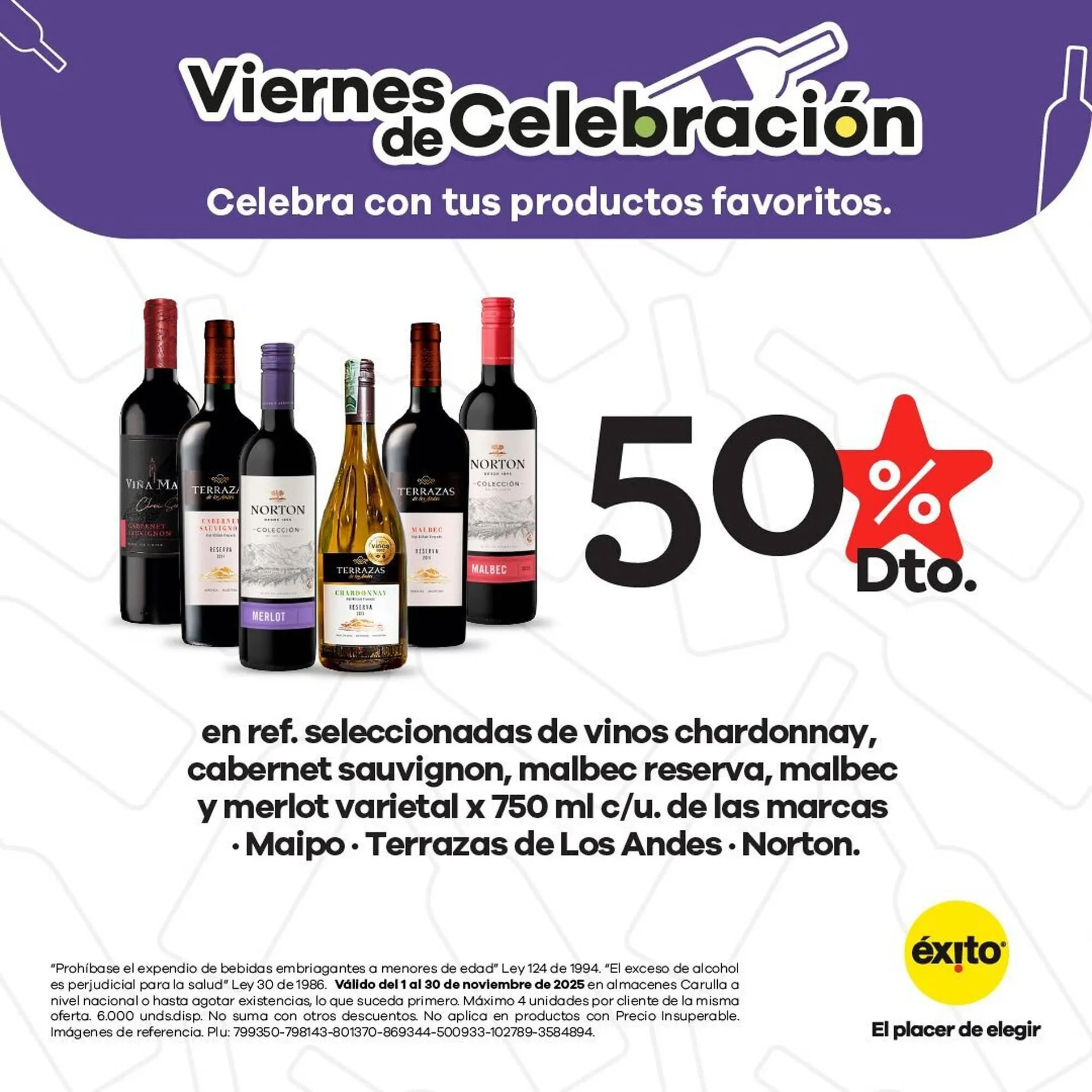 Catalogo de Catálogo Éxito 7 de noviembre al 30 de noviembre 2025 - Pag 1