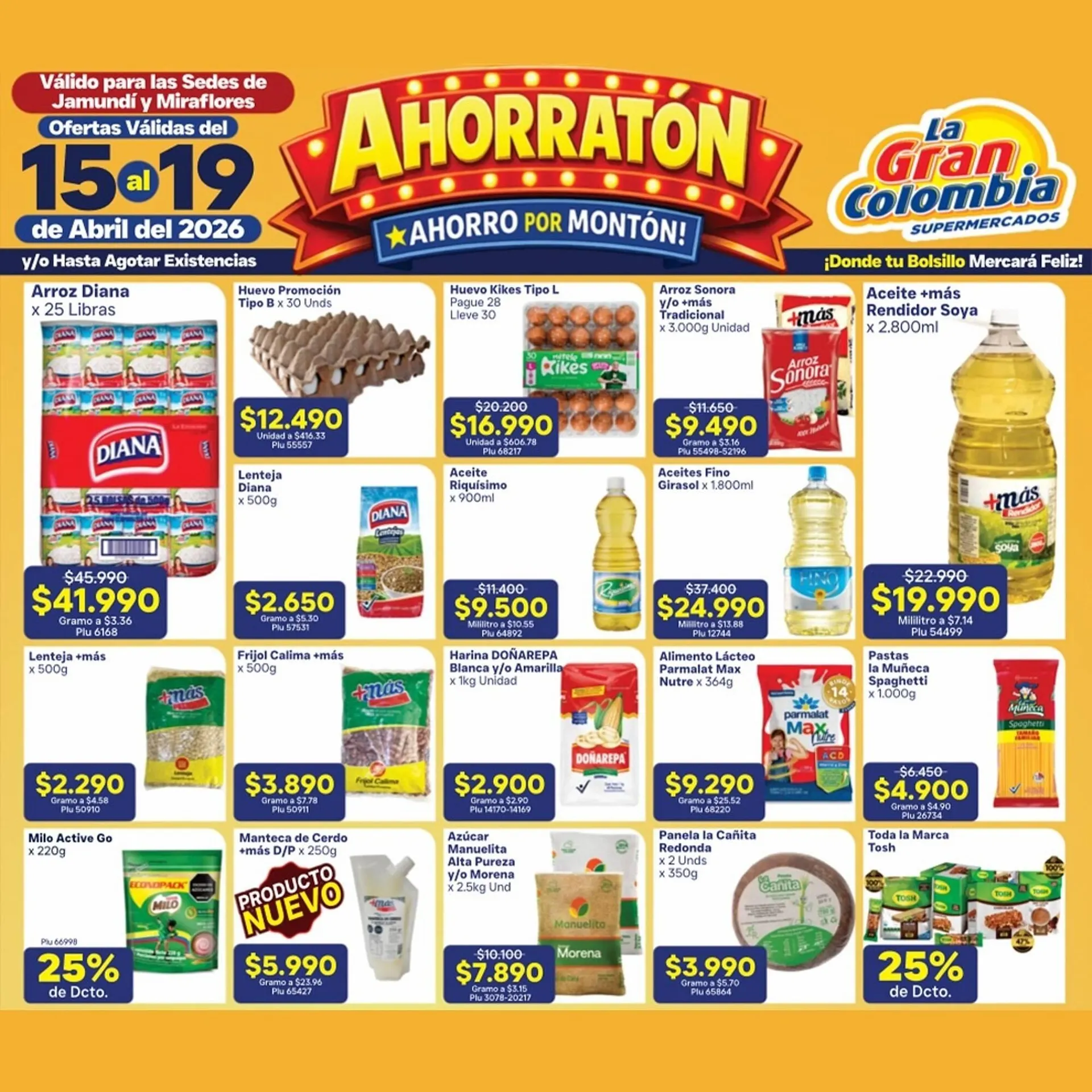 Catalogo de Catálogo La Gran Colombia 15 de abril al 19 de abril 2026 - Pag 1
