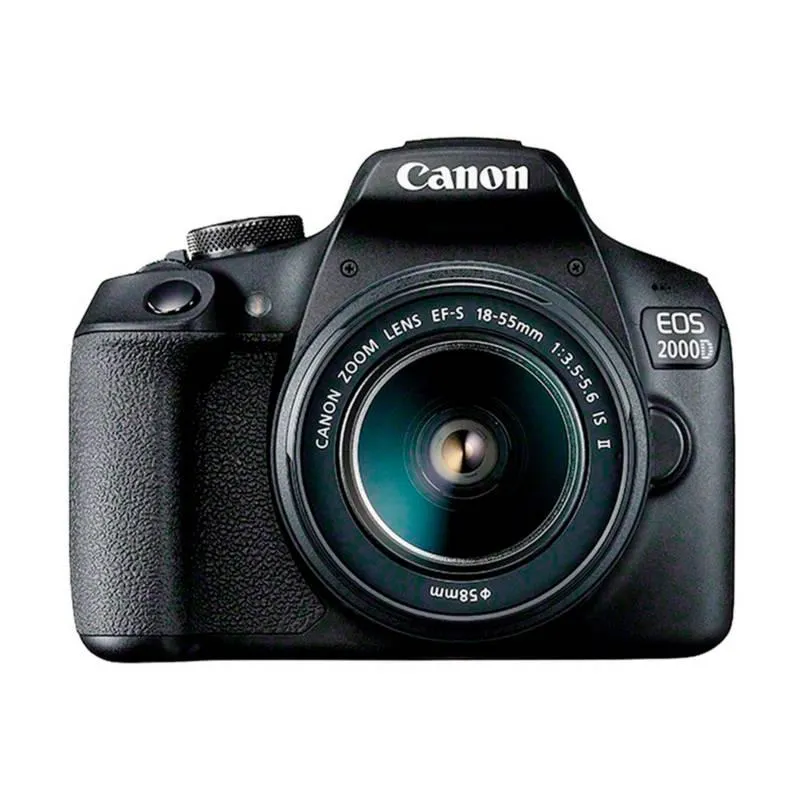 Camara Canon Eos 2000D Kit 18-55mm 24 Mpx WiFi