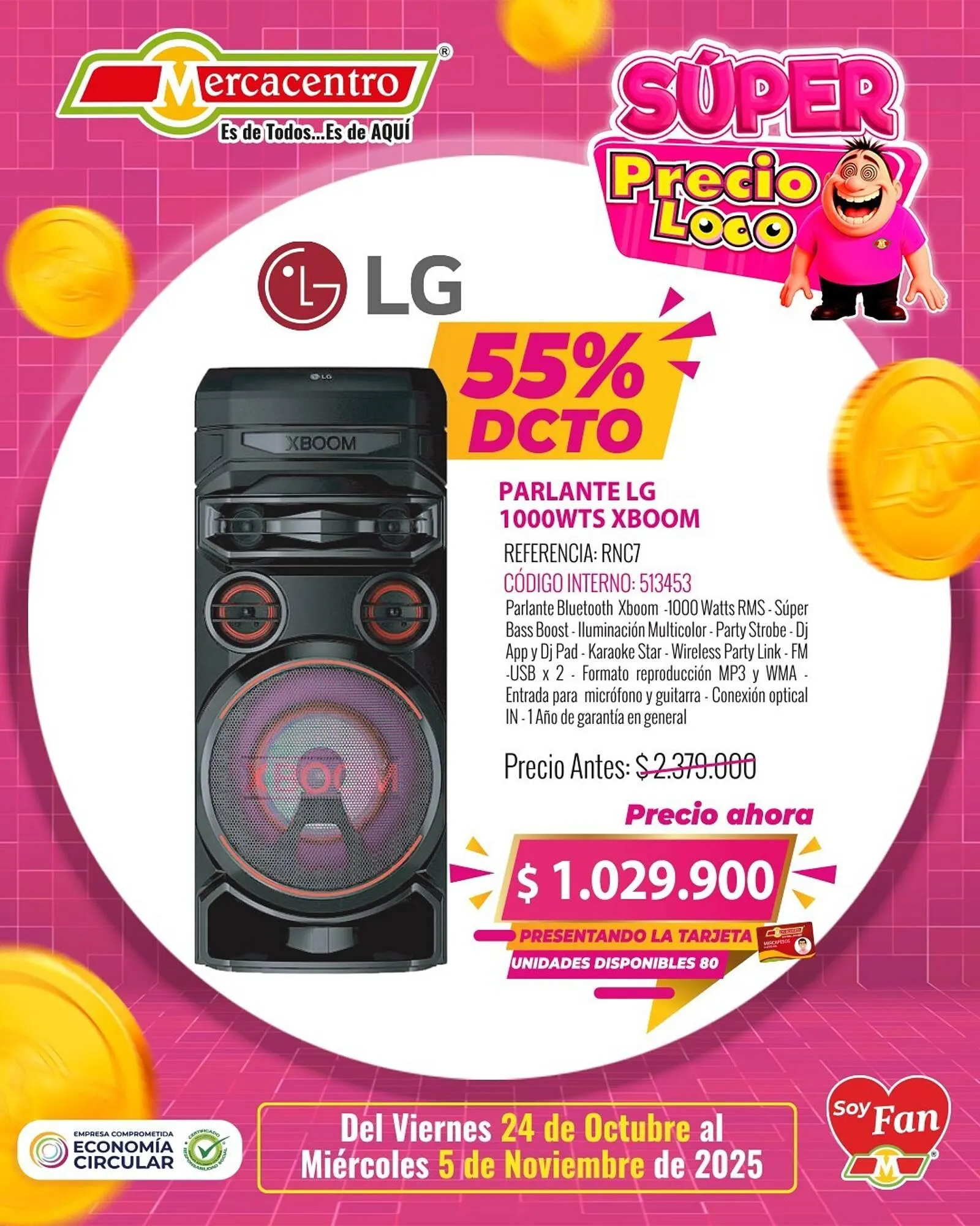 Catalogo de Catálogo MercaCentro 24 de octubre al 5 de noviembre 2025 - Pag 2