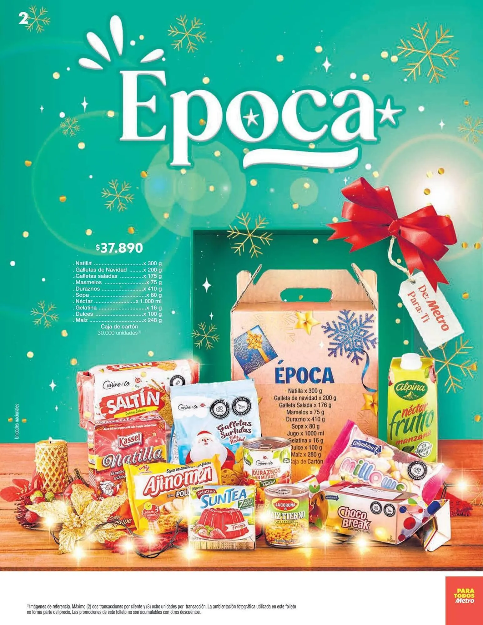 Catalogo de Catálogo Metro 16 de noviembre al 10 de diciembre 2023 - Pag 2