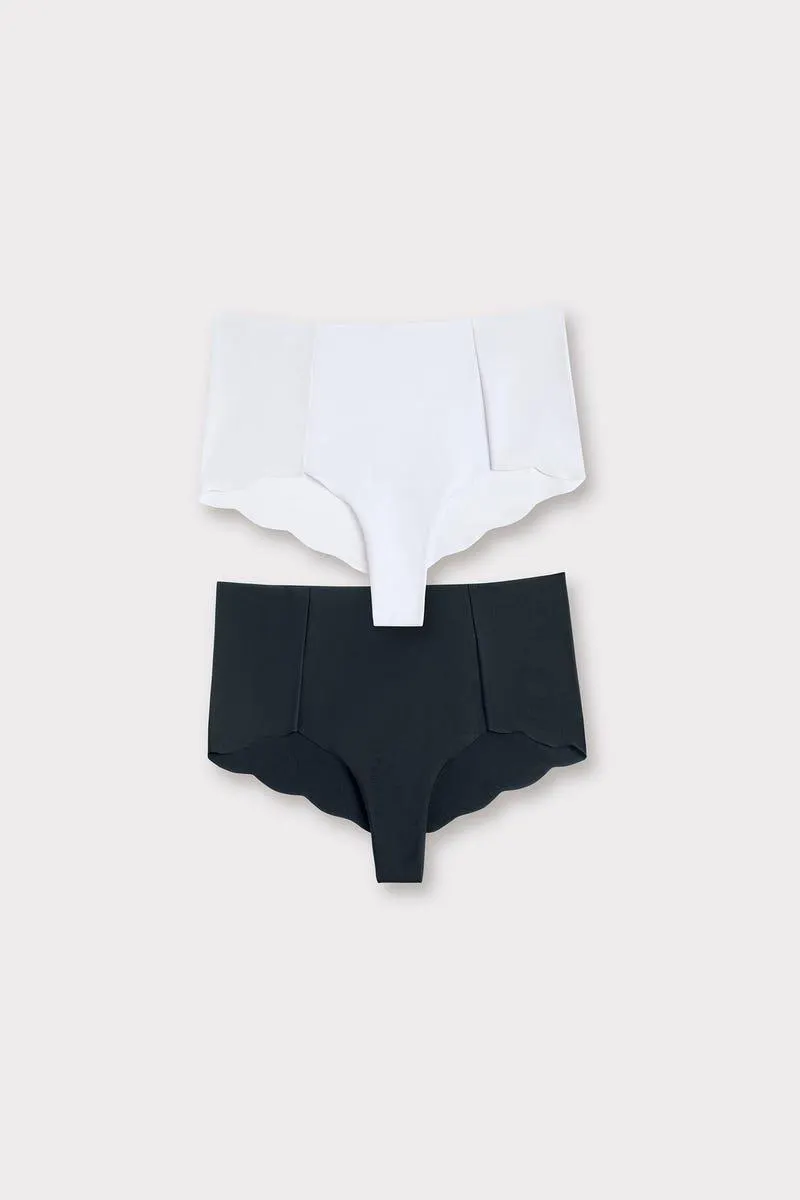 CONTROL PANTY X 2 Multicolor