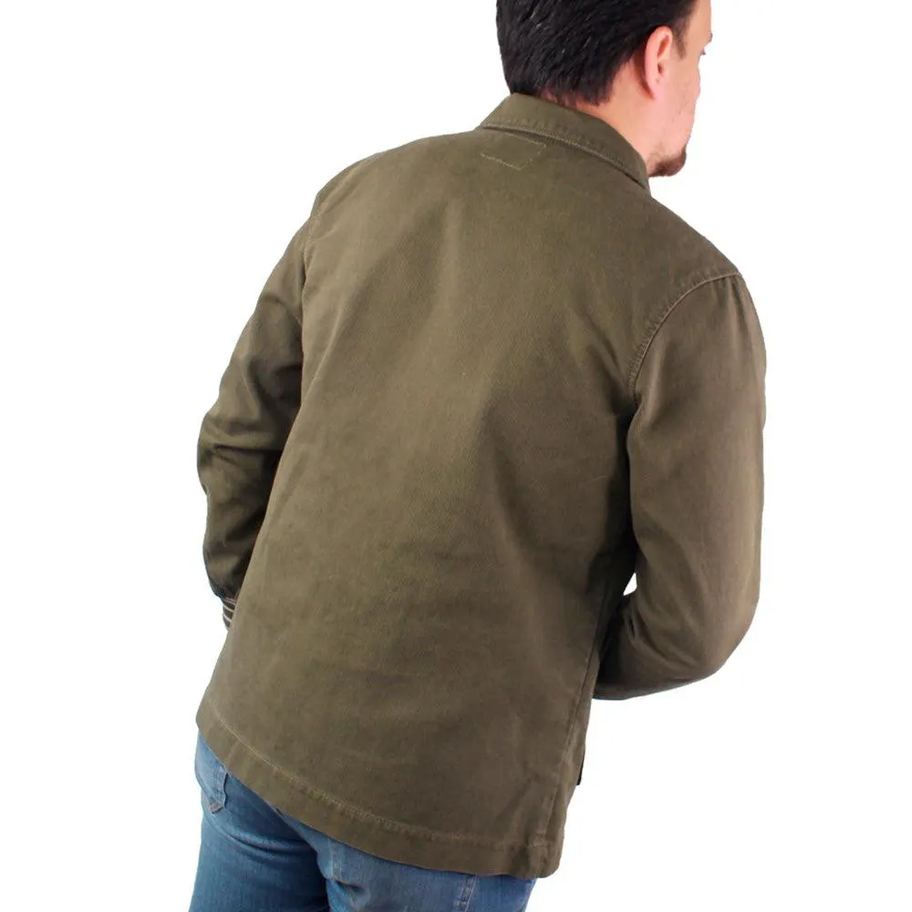 Chaqueta En Dril Hombre Lec Lee Verde