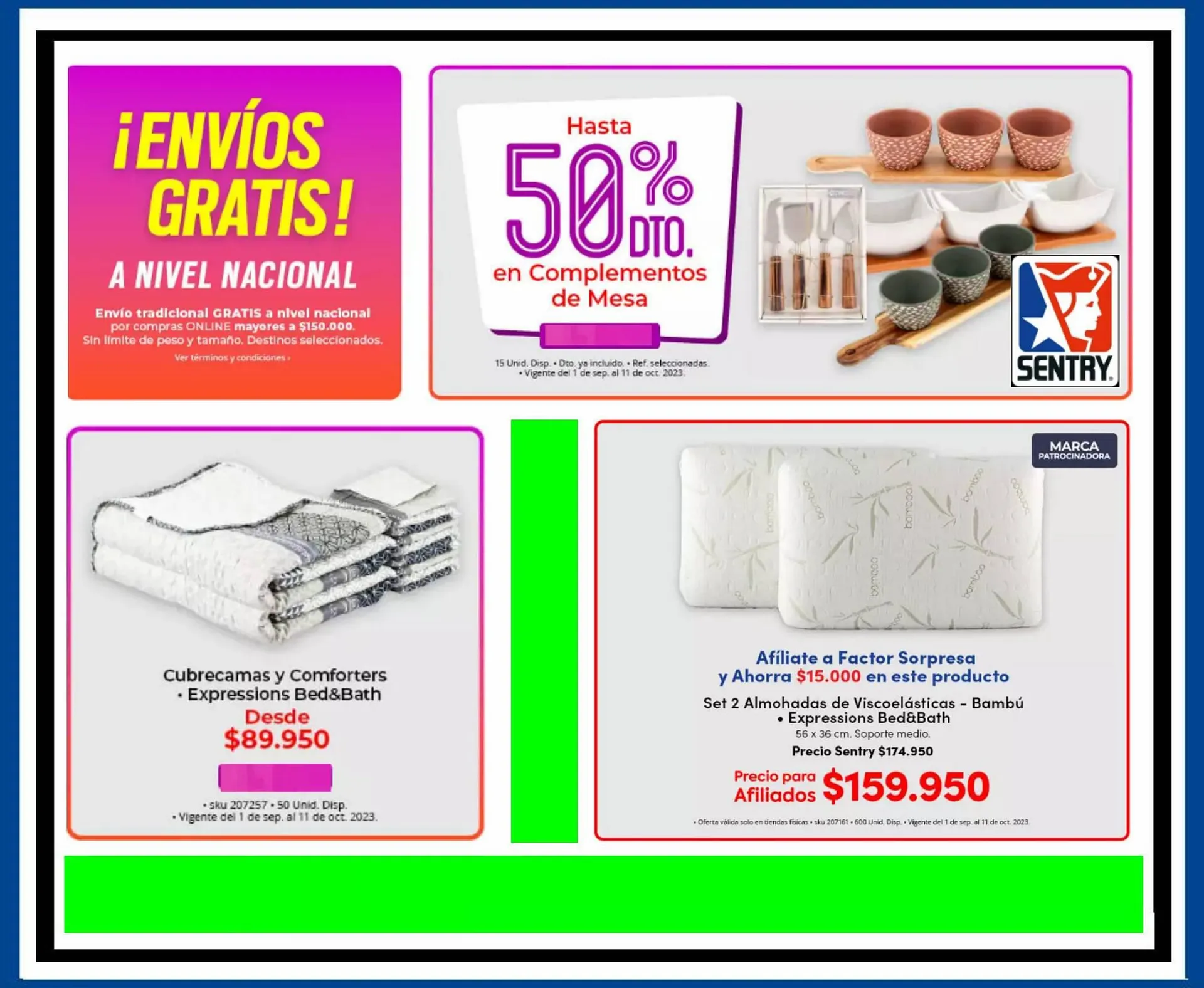 Catalogo de Catálogo Home Sentry 8 de septiembre al 30 de septiembre 2023 - Pag 2