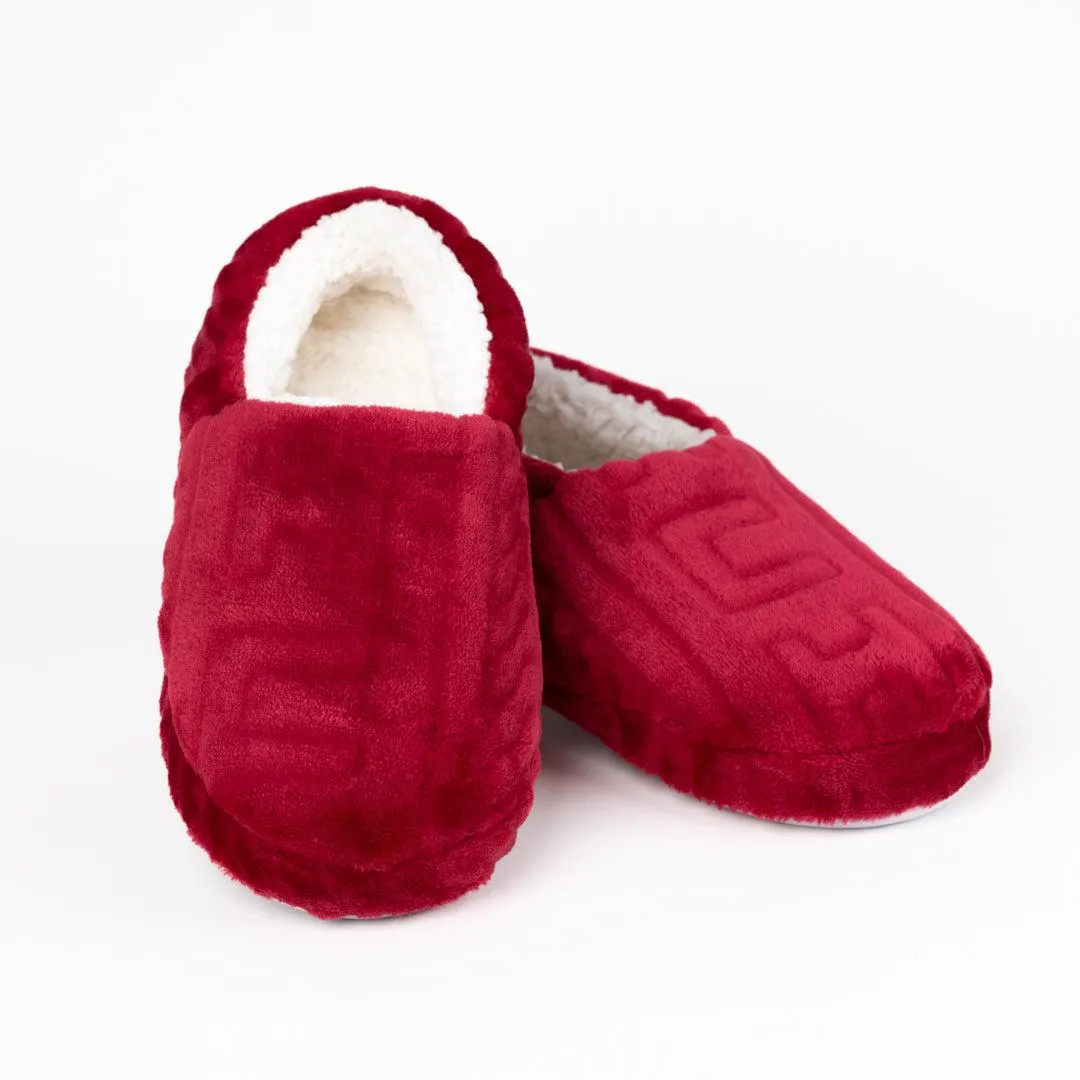 PANTUFLA MOCCA DAMA CH VINOTINTO