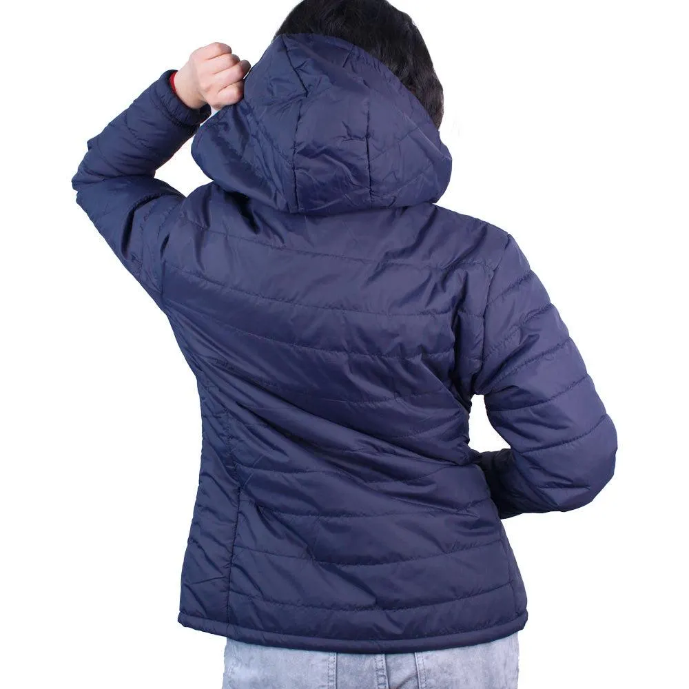 Chaqueta Acolchada Mujer Lec Lee Azul