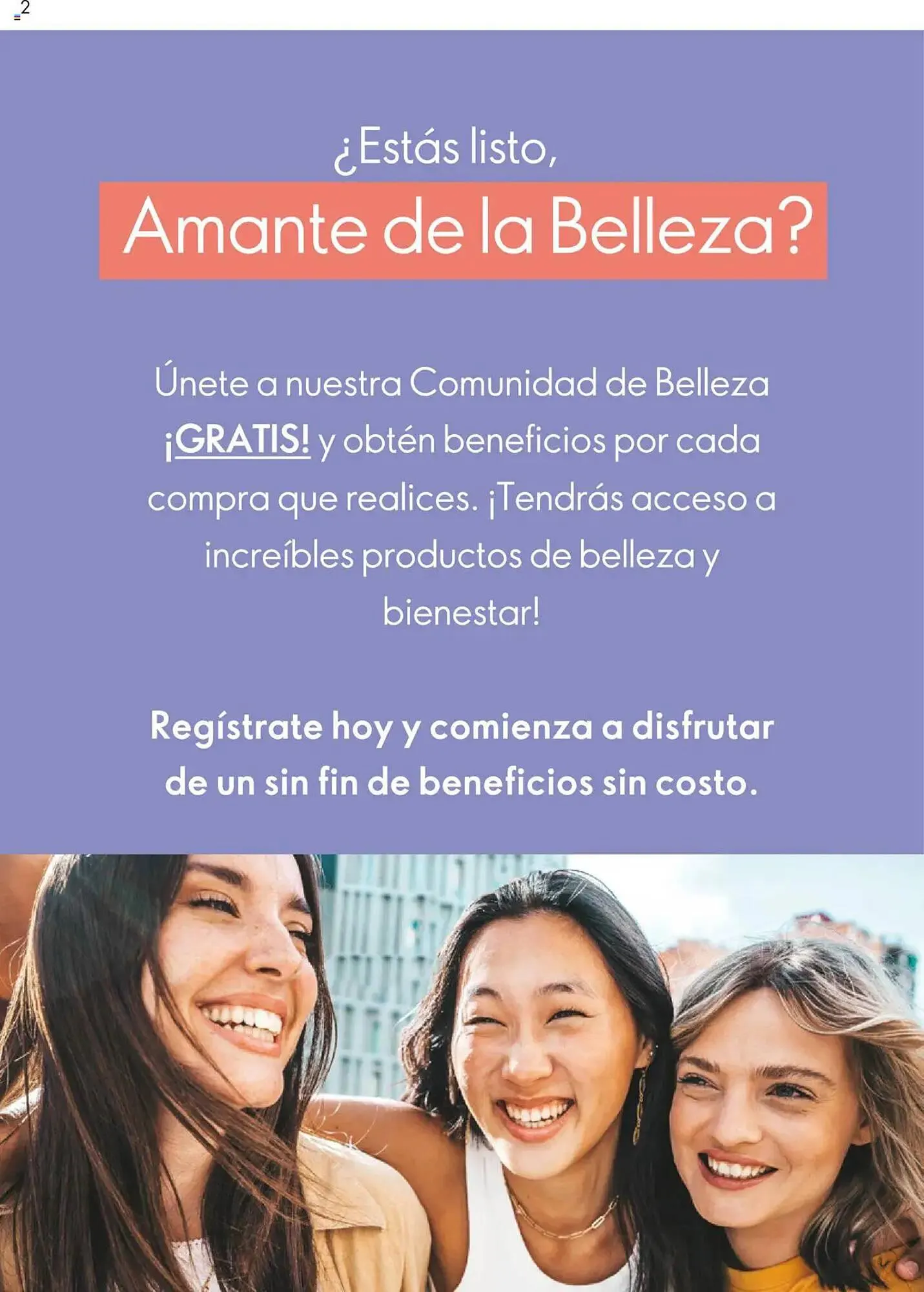 Catalogo de Catálogo Oriflame 15 de julio al 1 de septiembre 2025 - Pag 2