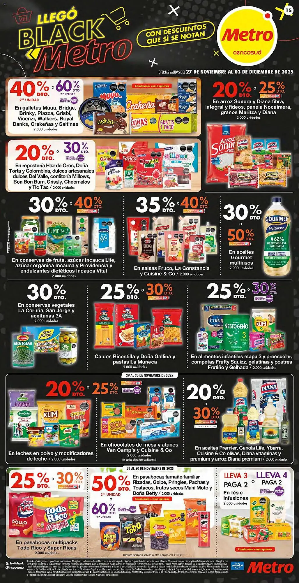 Catalogo de Catálogo Metro 27 de noviembre al 4 de enero 2026 - Pag 15