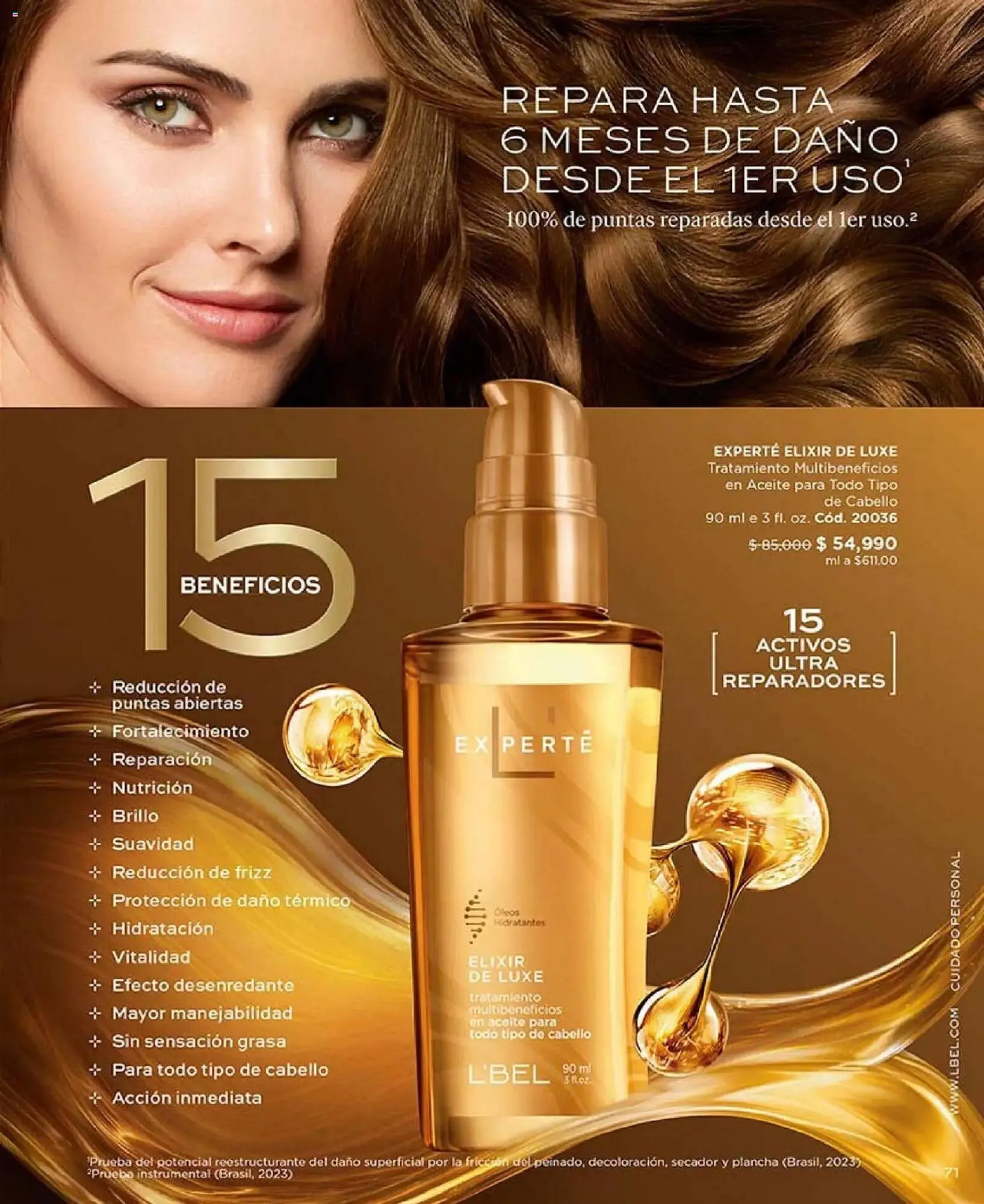 Catalogo de Catálogo L'bel 25 de noviembre al 1 de febrero 2026 - Pag 71