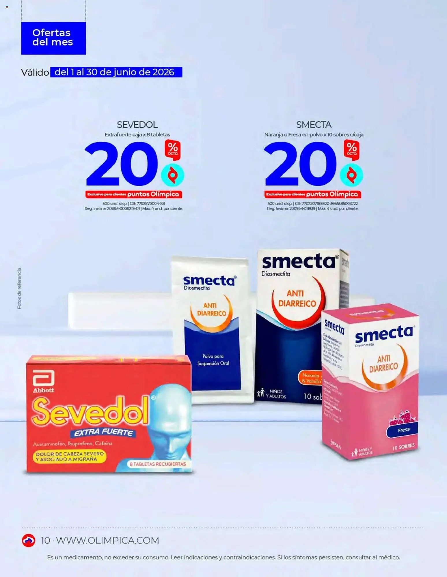 Catalogo de Catálogo Olímpica 1 de junio al 30 de junio 2026 - Pag 10