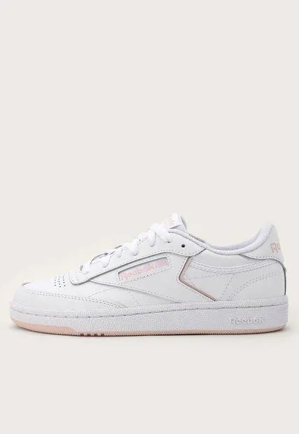 Tenis Lifestyle Blanco-Palo Rosa Reebok Classics Club C 85
