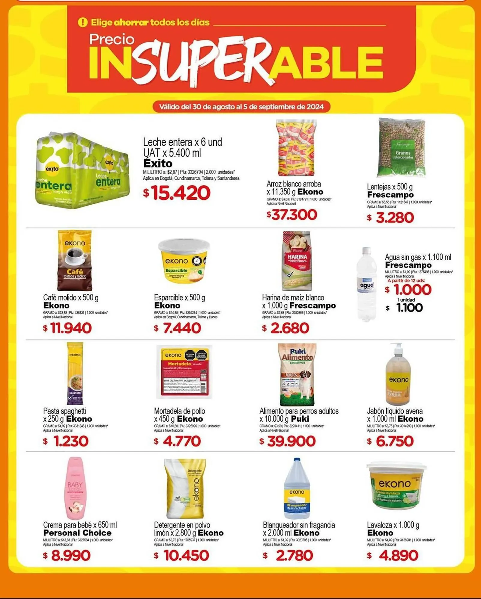 Catalogo de Catálogo Surtimayorista 13 de septiembre al 27 de septiembre 2024 - Pag 3