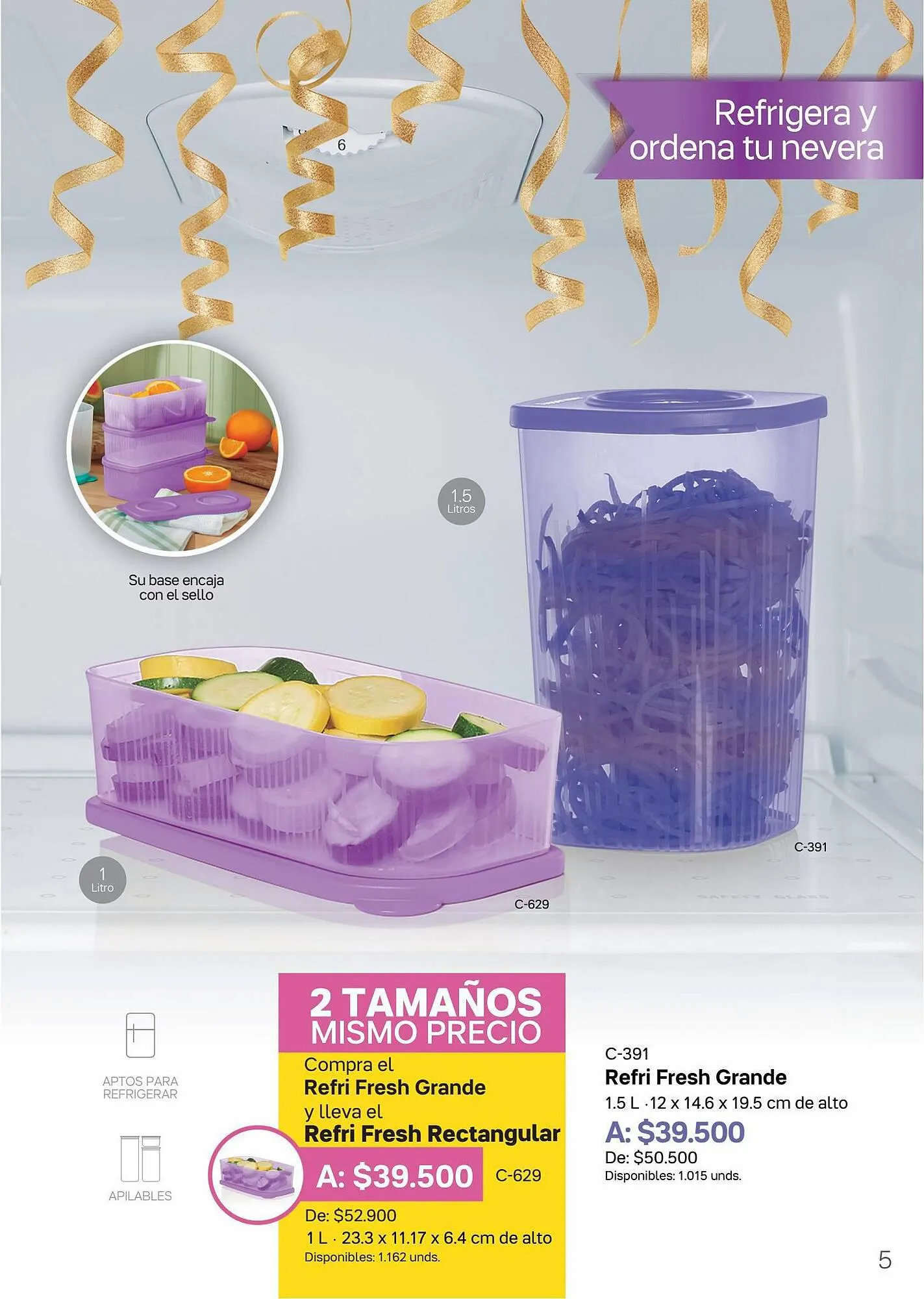 Catalogo de Catálogo Tupperware 16 de junio al 13 de julio 2023 - Pag 7