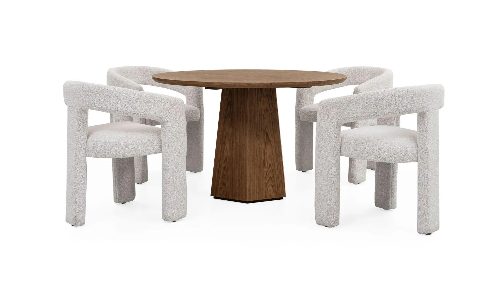 Mesa Comedor Milano + 4 Sillas Emma Imp