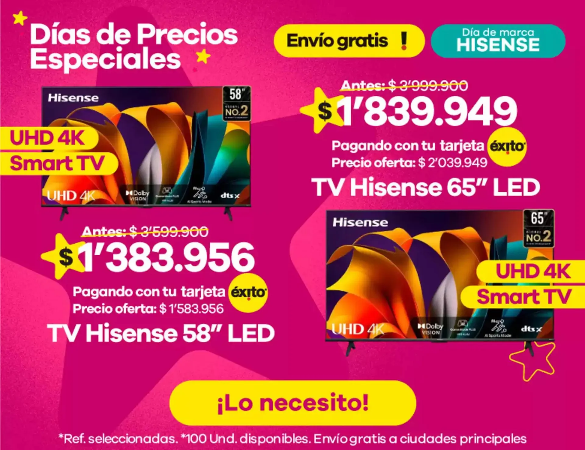 Catalogo de Catálogo Éxito 25 de septiembre al 9 de octubre 2024 - Pag 1