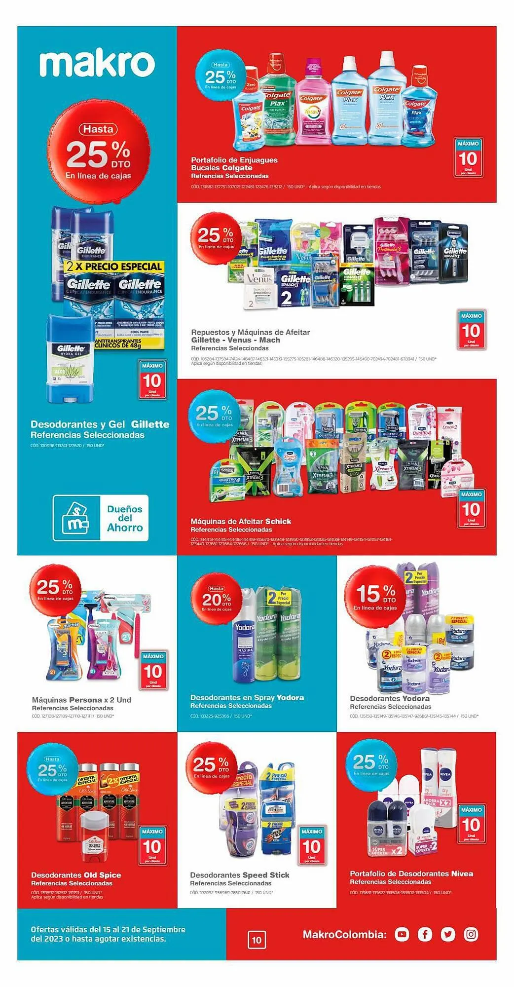 Catalogo de Catálogo Makro 15 de septiembre al 21 de septiembre 2023 - Pag 10