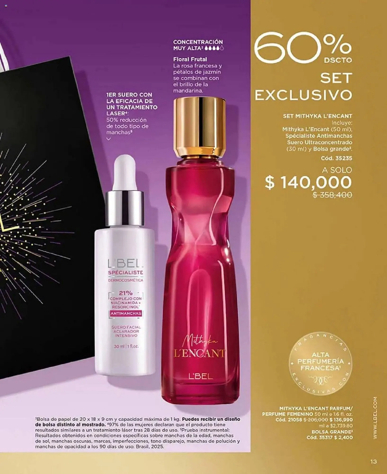 Catalogo de Catálogo L'bel 6 de enero al 15 de febrero 2026 - Pag 13