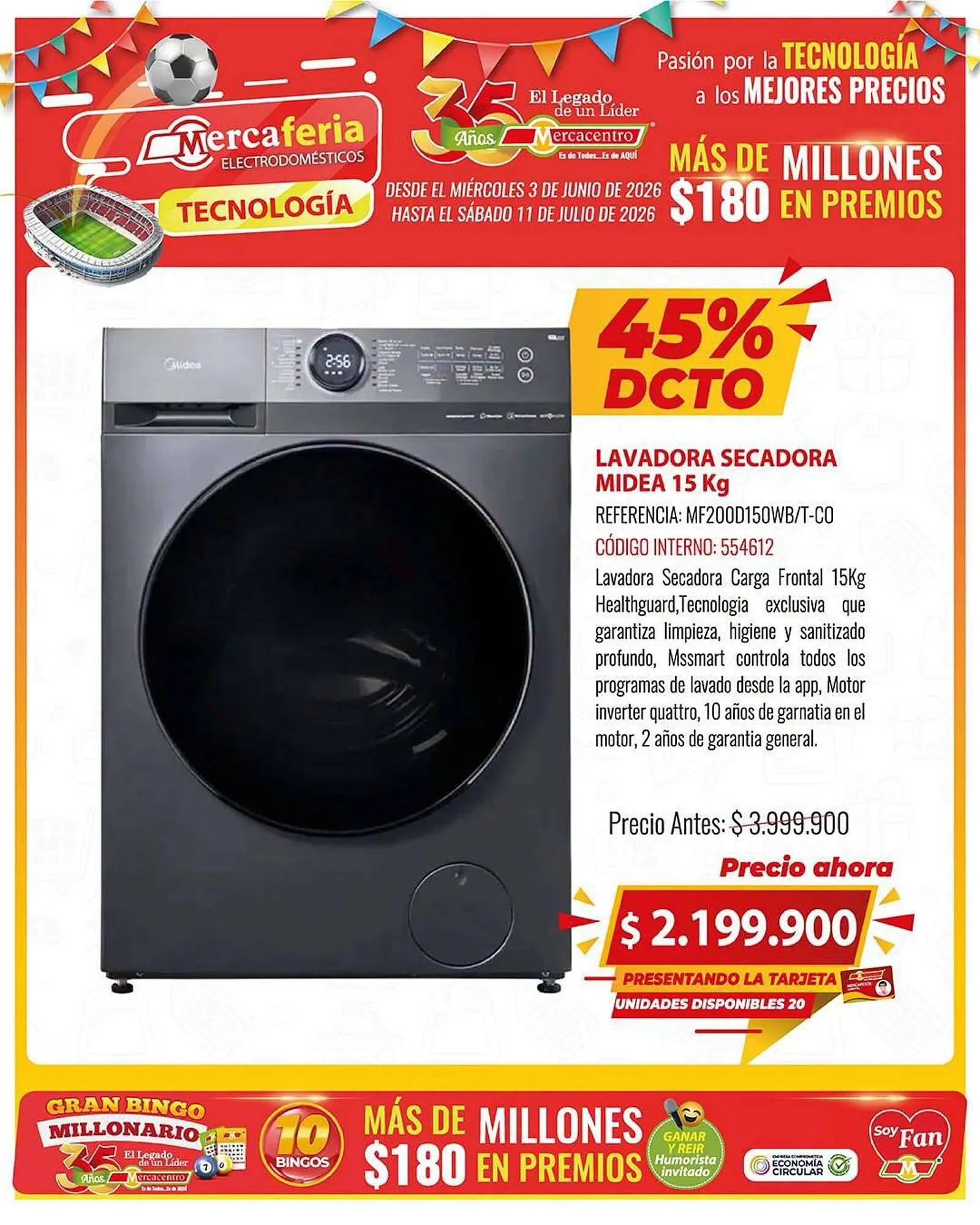 Catalogo de Catálogo MercaCentro 22 de junio al 11 de julio 2026 - Pag 1